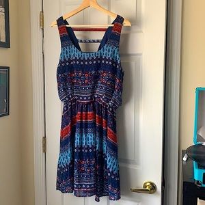 Xhilaration multicolored dress